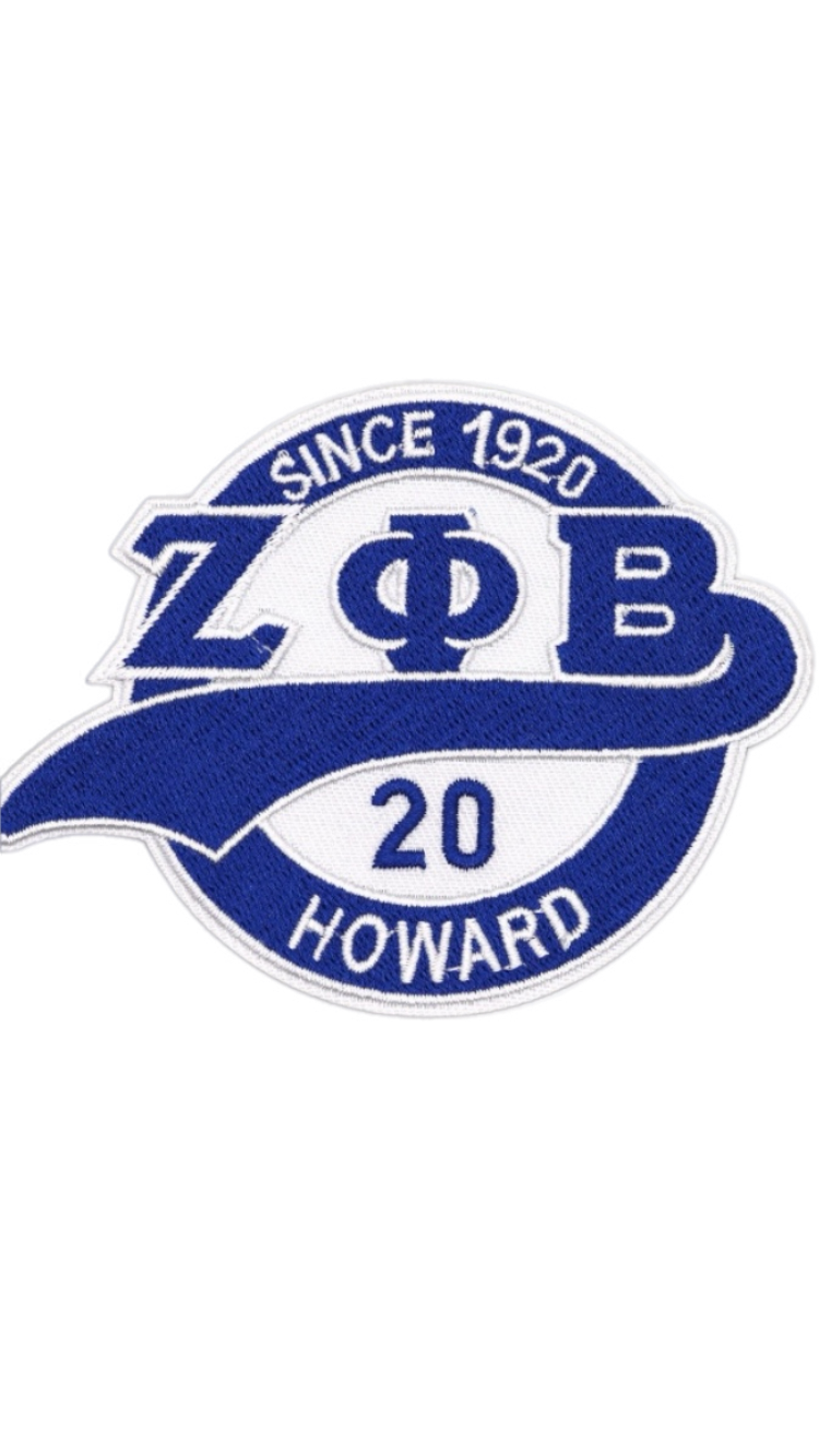 Ζφβ – Since 1920 Howard University Patch