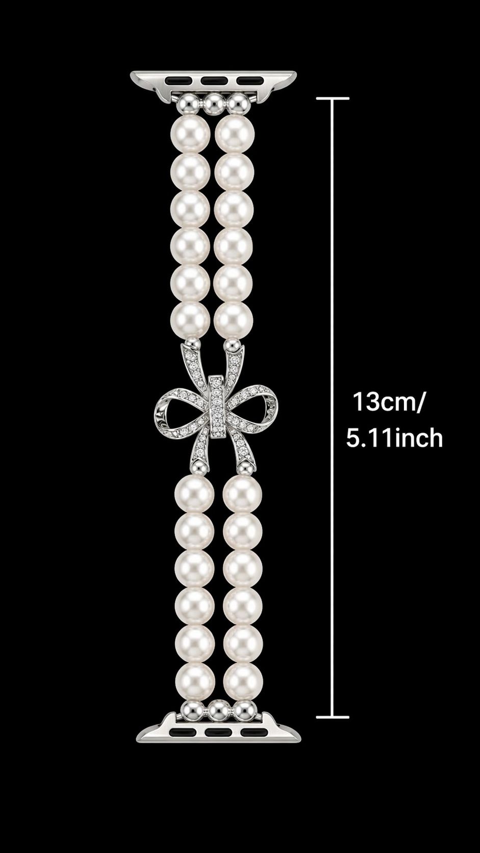 Crowned in Pearls Watch Band