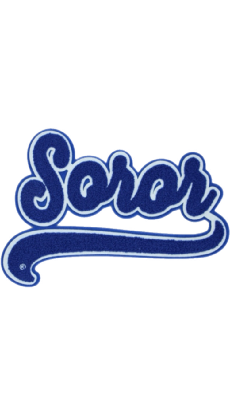 Zeta Phi Beta “Soror” Patch