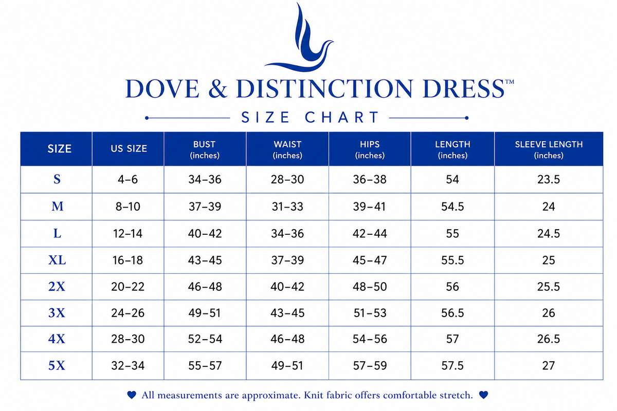 Dove & Distinction Dress🕊️™