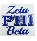 Zeta Phi Beta Embroidered Patch