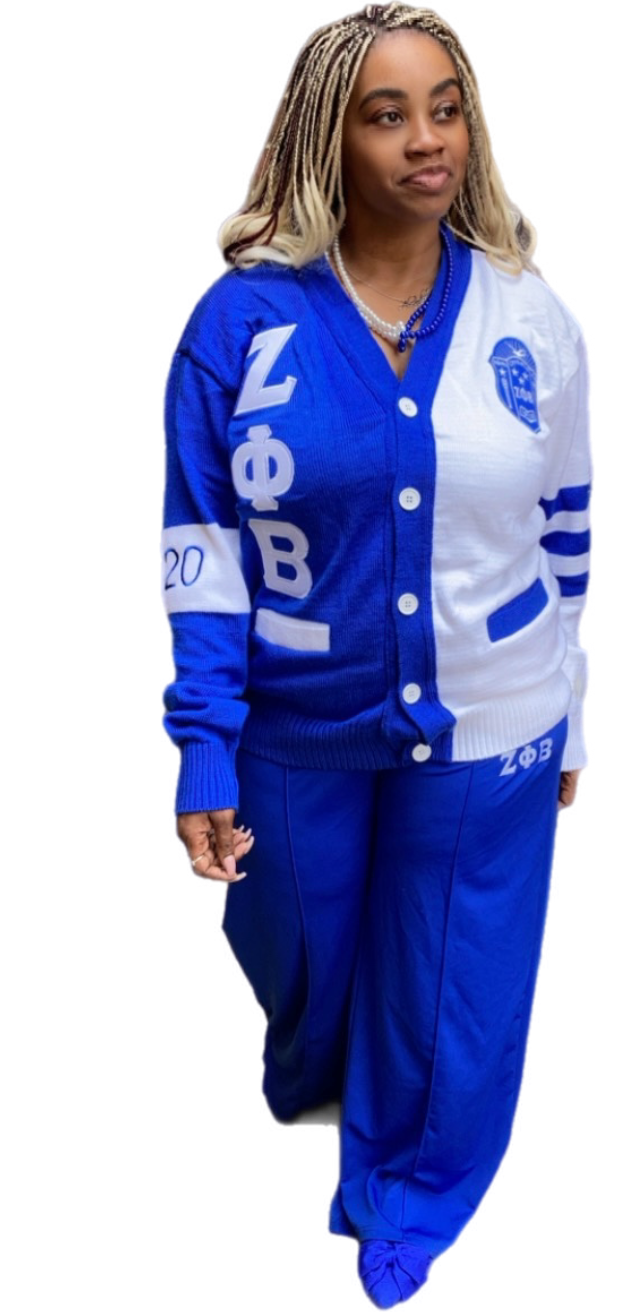 Royal Duality Cardigan