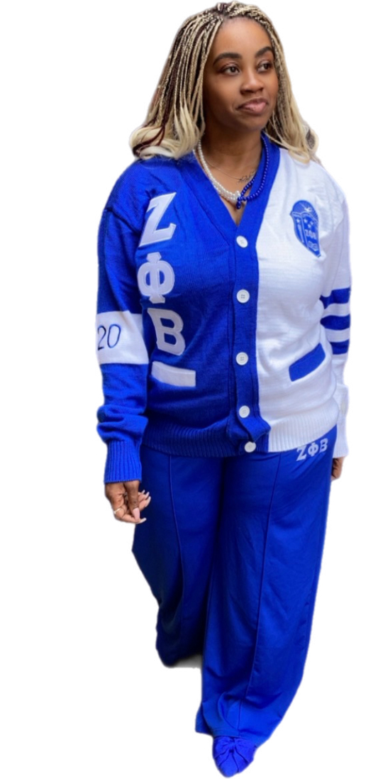 Royal Duality Cardigan