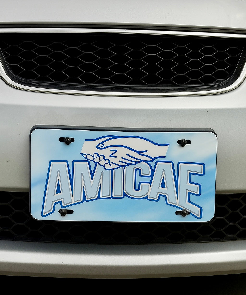 Amicae License Plate