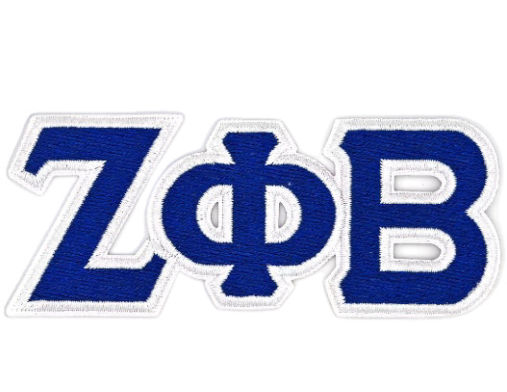 ZΦB Embroidered Patch
