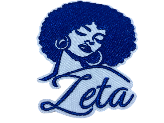 💙 Afro Zeta Woman Patch