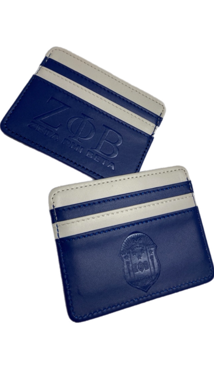 Zeta Phi Beta Card Holder