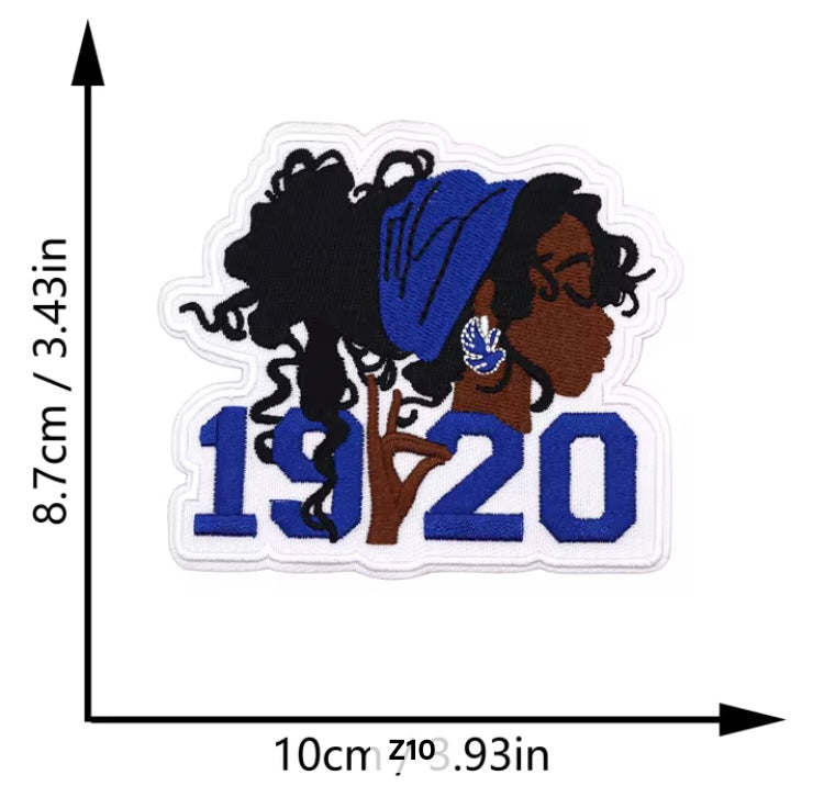 💙 1920 Zeta Woman Patch