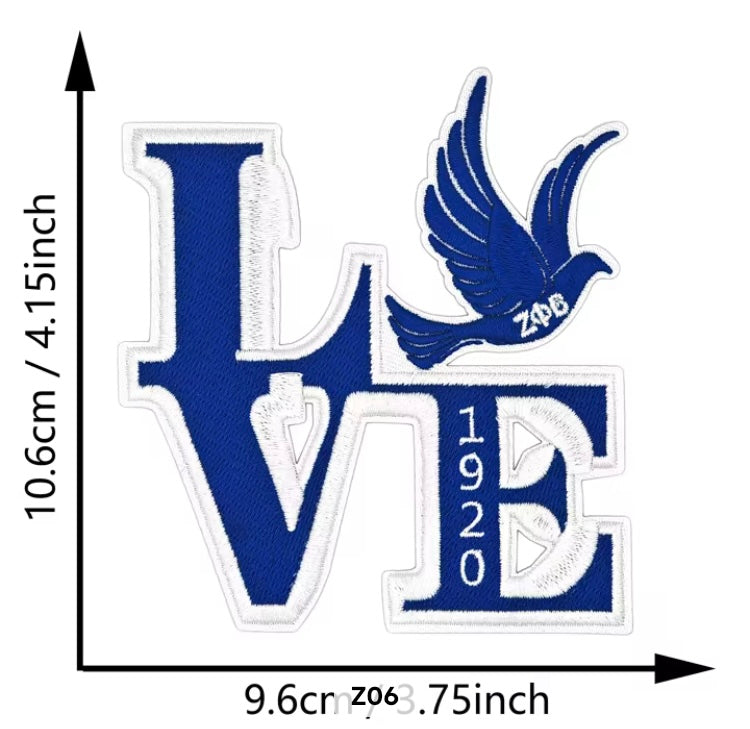 LOVE 1920 Dove Patch