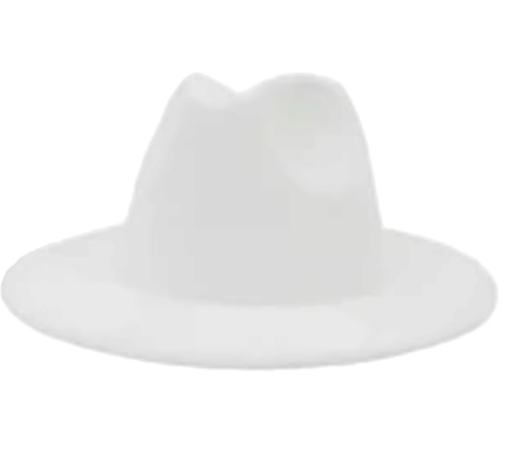 British Style Jazz Hat Big Brim Retro Elegance Top Hat