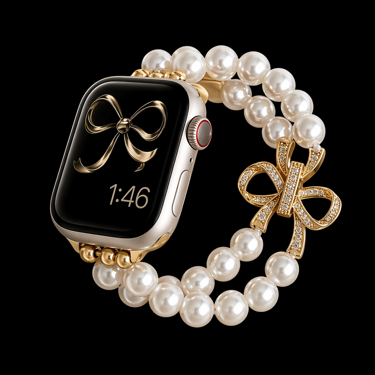 Crowned in Pearls Watch Band