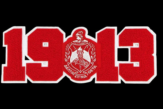 Delta Sigma Theta “1913” Patch