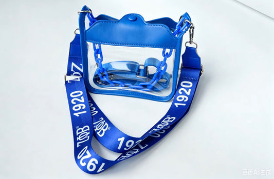💙 Finer in Clear Crossbody