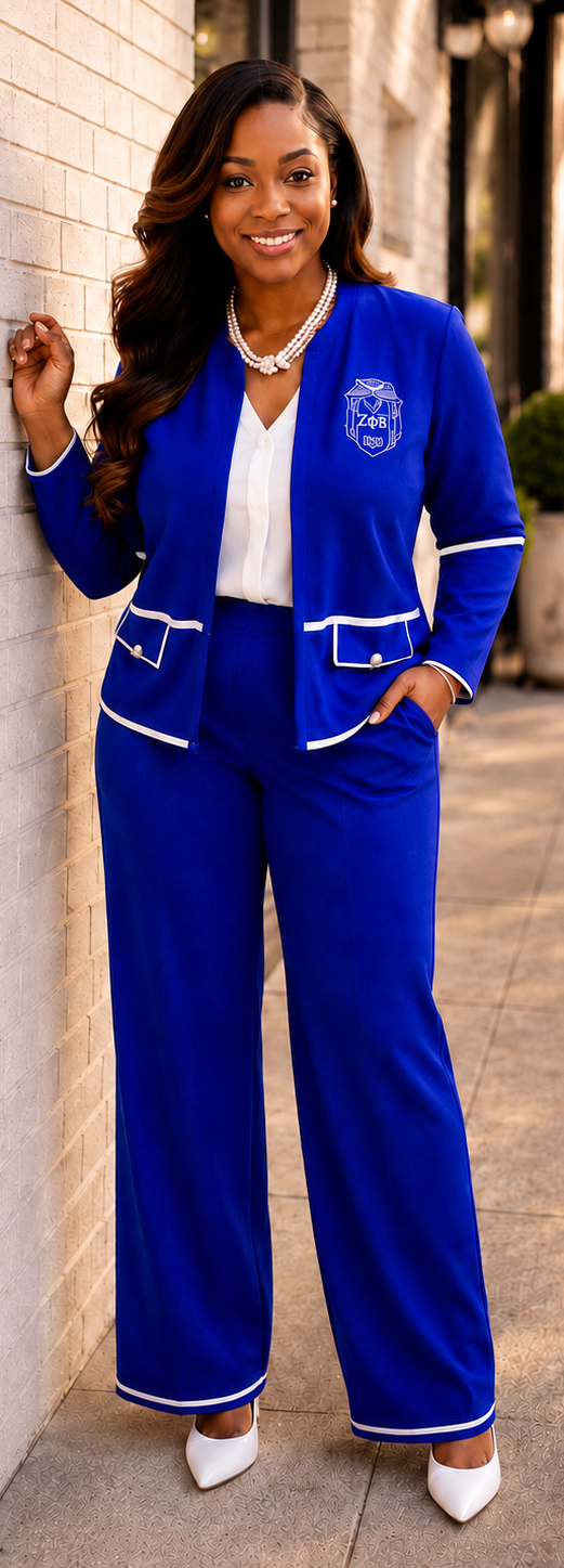 Royal & Refined Pants Set