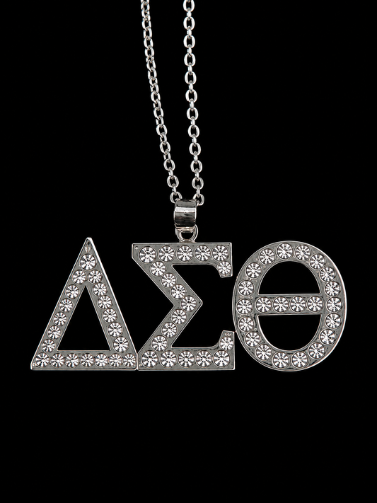 Devastating in Crystals ΔΣΘ Necklace ❤️✨