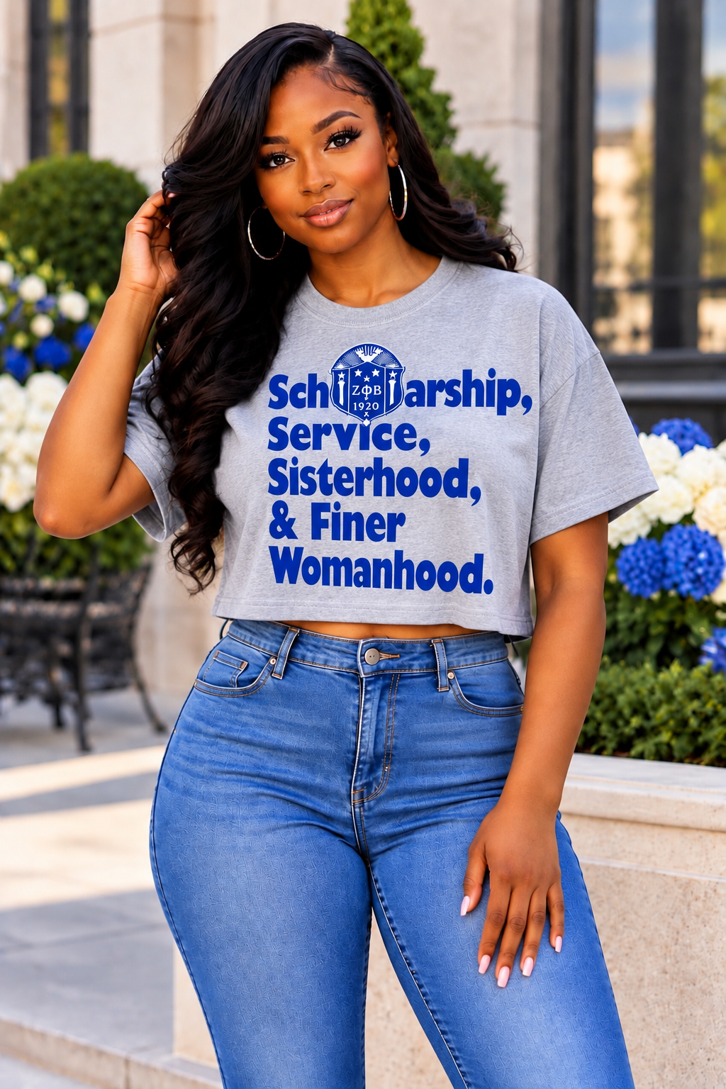 Finer Foundation Crop Tee