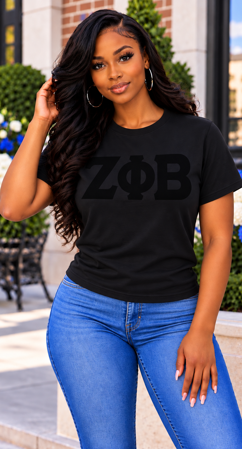 ZΦB Signature Shadow Tee